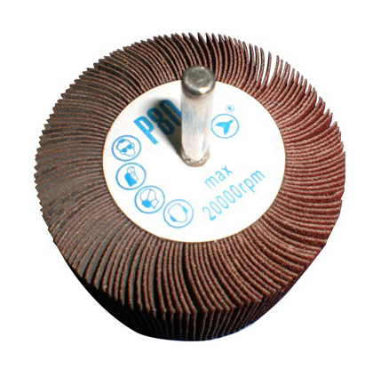 PA613 Roda Flap montado com eixo-